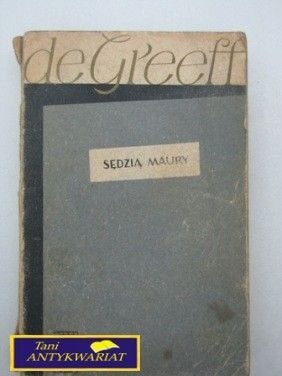 SĘDZIA MAURY-Etienne De Greeff