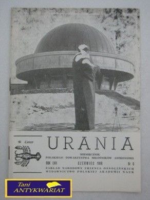 URANIA CZERWIEC 1986 NR.6
