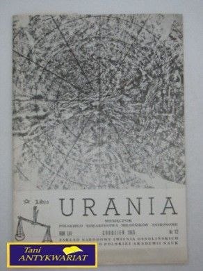 URANIA GRUDZIEŃ 1985 R. NR.12