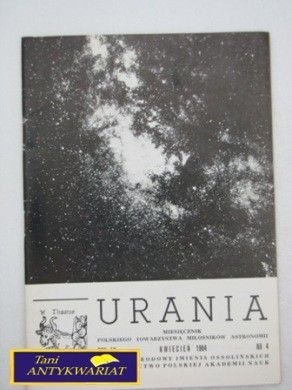 URANIA KWIECIEŃ 1984 NR.4