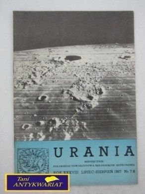 URANIA LIPIEC-SIERPIEŃ 1967 R. NR.7/8