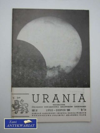 URANIA LIPIEC-SIERPIEŃ 1984 NR.7/8