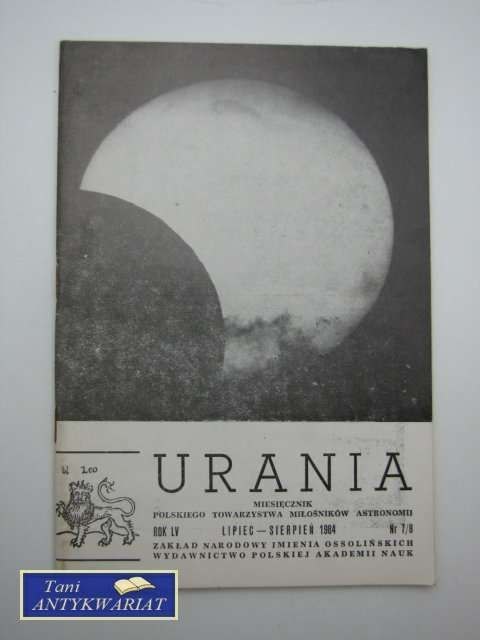 URANIA LIPIEC-SIERPIEŃ 1984 NR.7/8