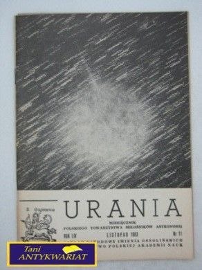 URANIA LISTOPAD 1983 R.NR.11