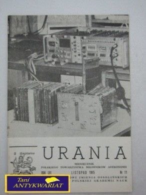 URANIA LISTOPAD 1985 NR.11