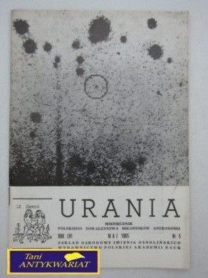 URANIA MAJ 1985 R. NR.5