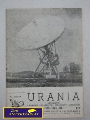 URANIA PAŹDZIERNIK 1984 NR.10