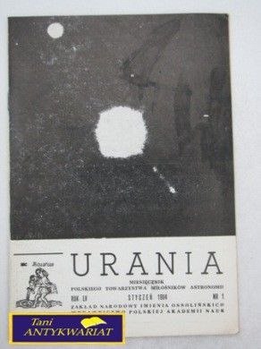 URANIA STYCZEŃ 1984 R.NR.1