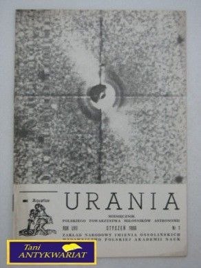 URANIA STYCZEŃ 1986 NR.1