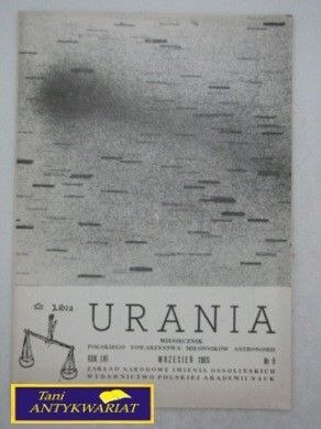 URANIA WRZESIEŃ 1985 NR.9