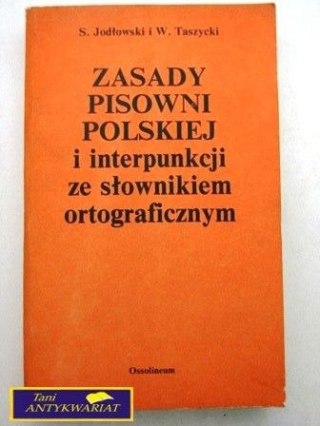 ZASADY PISOWNI POLSKIEJ I INTERPUNKCJI...