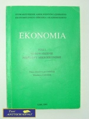 EKONOMIA tom 1