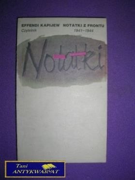 NOTATKI - E. Kapijew