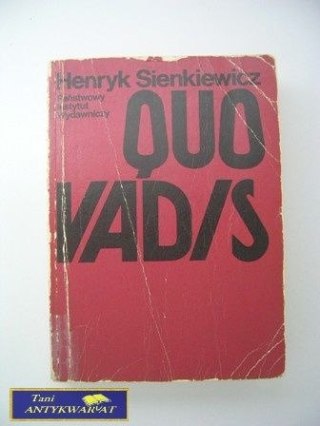 QUO VADIS- HENRYK SIENKIEWICZ