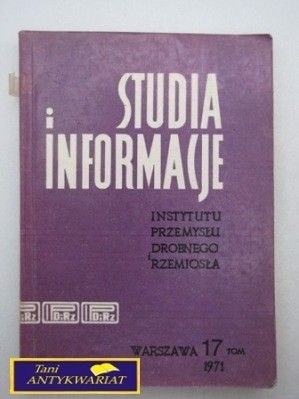 STUDIA INFORMACYJNE