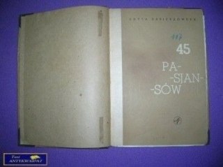 45 PASJANSÓW- Edyta Zabierzowska