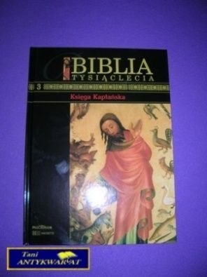 BIBLIA TYSIĄCLECIA KSIĘGA KAPŁAŃSKA