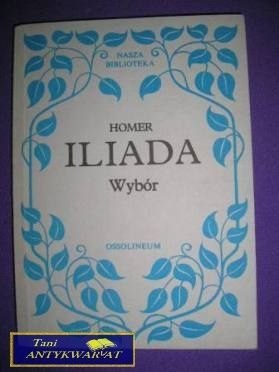 ILIADA WYBÓR - Homer