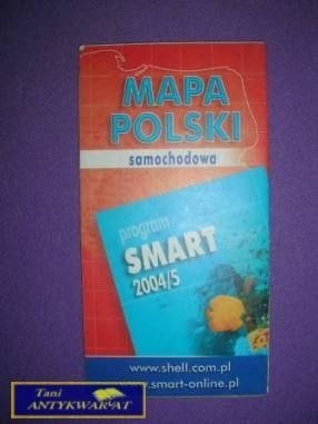 MAPA POLSKI SAMOCHODOWA
