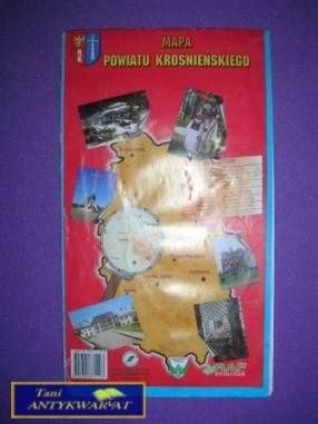 MAPA POWIATU KROŚNIEŃSKIEGO