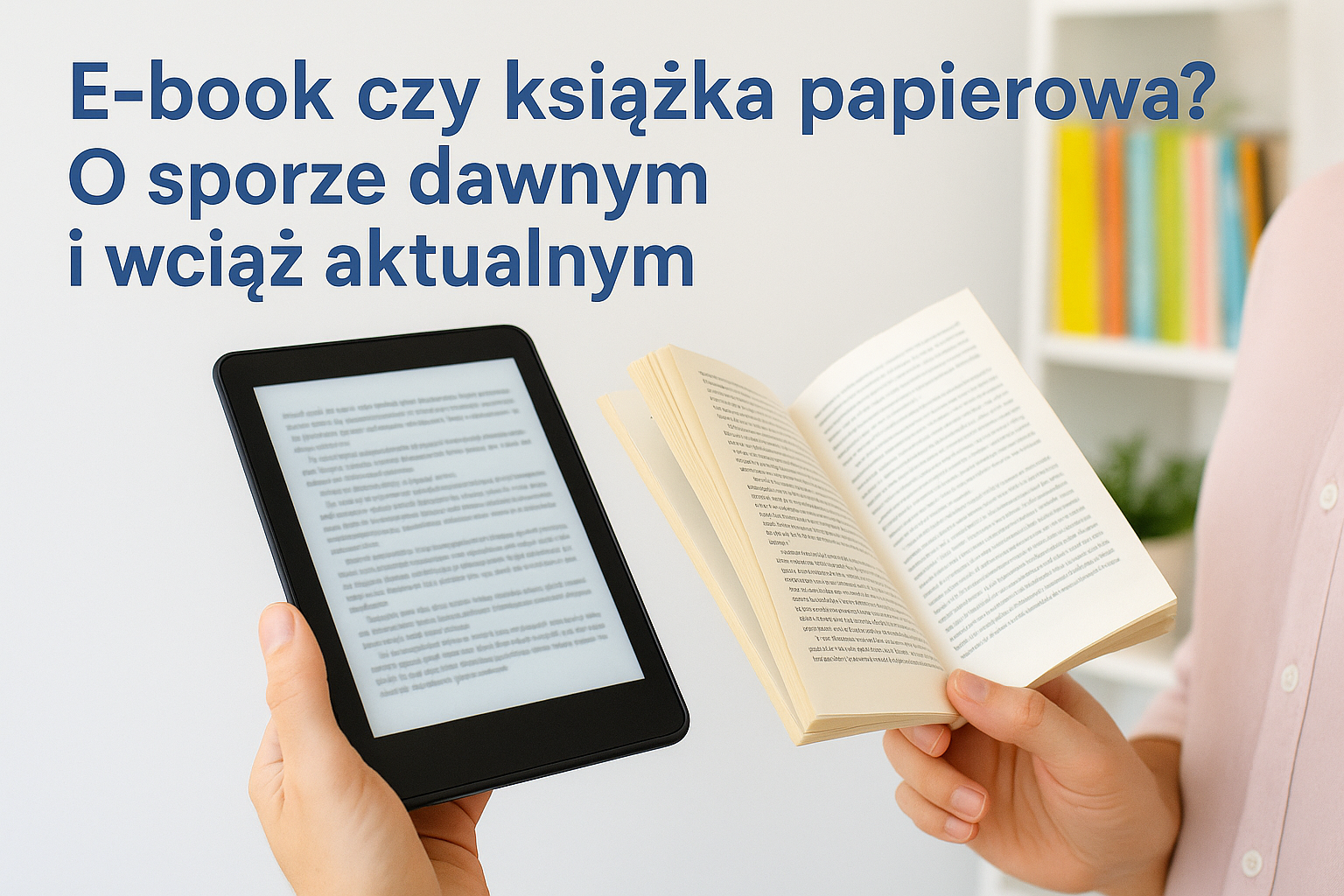 📖 E-book czy książka papierowa? O sporze dawnym i wciąż aktualnym