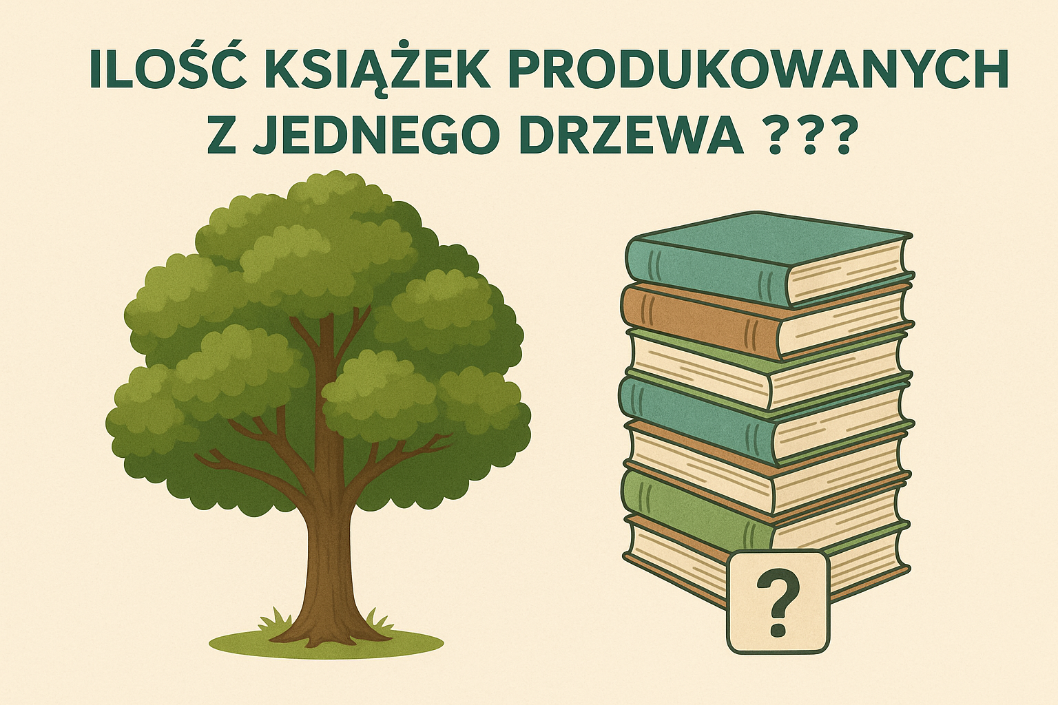 Ilość Książek Produkowanych z Jednego Drzewa ???
